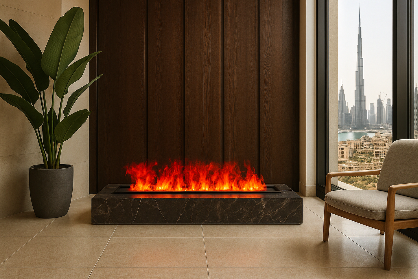AquaFlame Fireplace